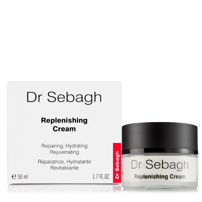 Dr. Sebagh Dr Sebagh Replenishing Cream (1.7 fl oz) - Repairing & Hydrating Moisturizer - Facial Moisturizer for Dry Skin - Vitamin E, Retinol & Collagen Cream for Face - Soothes & Restores Radiance - Image 2